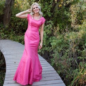 Bright Pink Prom Dress